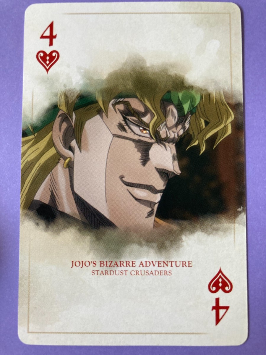JOJO'S トランプ Dio Brando Heart 4 JoJo's Bizarre Adventure Playing Card Trump