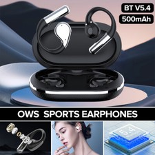 Wireless Earbuds Sport Bluetooth Headphones 5.4 Over-Ear Buds with Earhooks