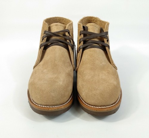 Stivali uomo Chippewa Mitford 5" Chukka zeppa cachi pelle scamosciata 1901 taglia 8 nuovi - Foto 11 di 12