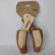 Clarks Cedar Wood Shoe Insert Tree Stretcher Pair Women's Sz Small Split England