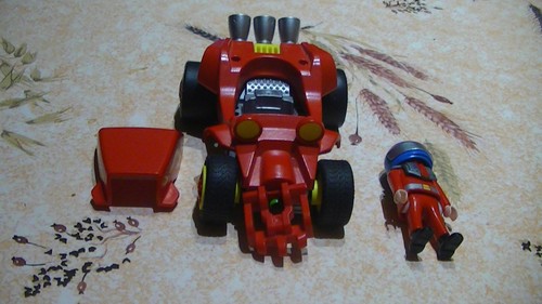 PLAYMOBIL 4184 Roter Miniflitzer – Mit Rückziehmotor & Sprungrampe, Zerlegbar