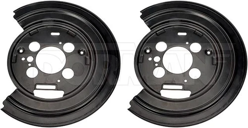 2 x Rear Brake Backing Plate Dust Shield for RAM 1500 2013-2024 RA/0535F - Picture 3 of 9