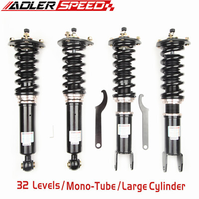 Coilovers Kit For 1993-98 Toyota Supra MK4 32 Clicks Adj. Height Shocks Struts