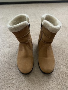 fuzzy inside boots