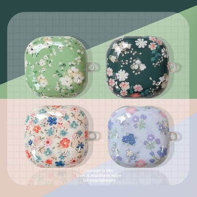 Cute Flowers Case Cover For Samsung Galaxy Buds Pro/ Buds 2/ Buds Pro Buds live