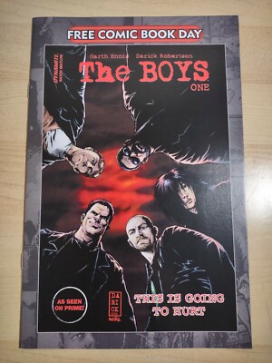 The Boys #1 Free Comic Book Day 2020 Dynamite Promo Garth Ennis