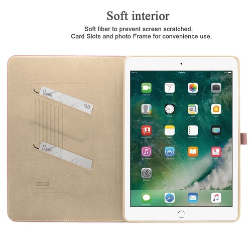 Smart Folio Premium PU Lederhülle + Stylus für Apple iPad Air Pro 3 Pro 10,5 Zoll - Bild 39 von 43