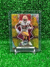 2022 Panini Mosaic Eli Mitchell San Francisco 49ers Gold Sparkle #176 SSP