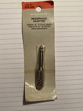 headphone adapter 1/8   3.5mm to 1/4   6.35mm 