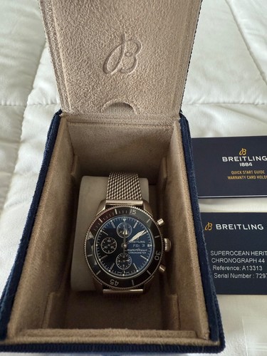 Breitling Superocean Heritage Men's Black Watch - A13313