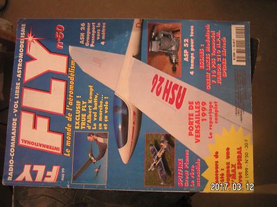 ** Fly magazine n°50 F-16 PSS Topmodel / ASP 52 4 stroke / ASH 26 Graupner