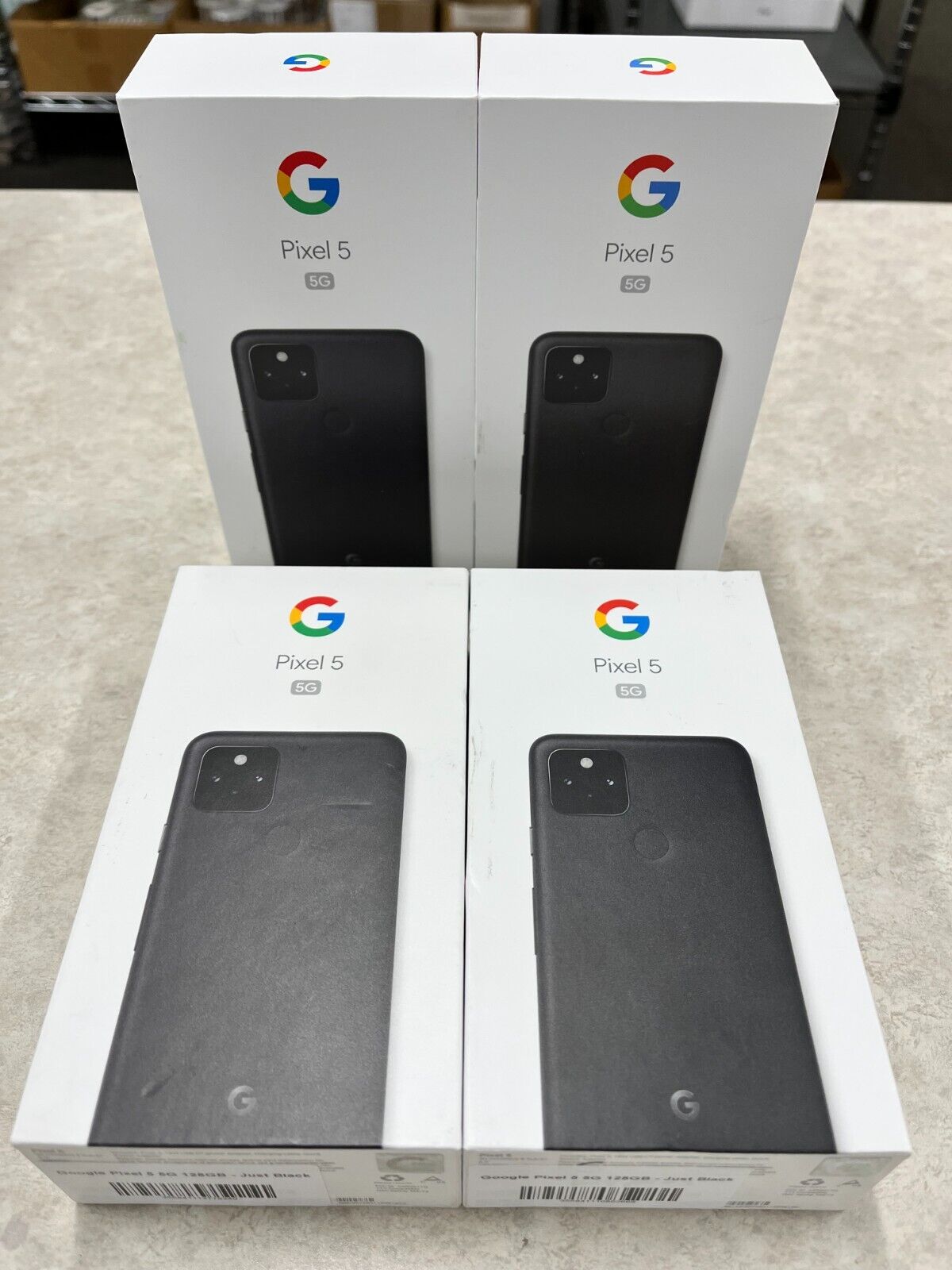 Google Pixel 5 - 128GB- Just Black (Single SIM+esim) GSM Unlocked