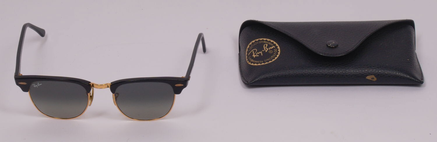 Ray Ban Clubmaster 100% UV Protection Sunglasses RB 3016