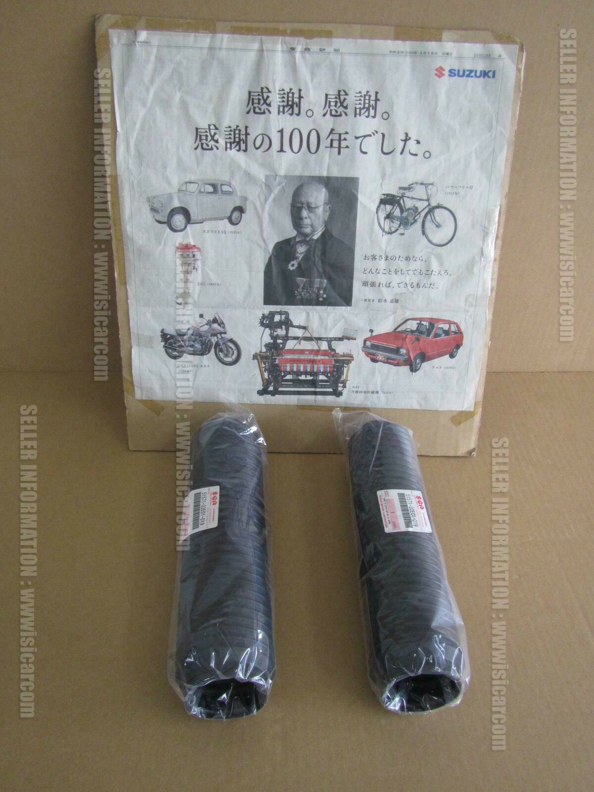 SUZUKI DR650SE 19962019 BOOT BLACK SET X2pcs 5157132E01019 גרמושקה