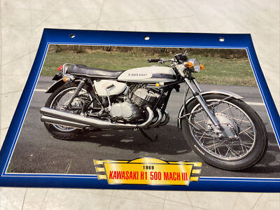 Kawasaki 500 H1 Mach III 1969 Motorcycle Passion Collection Atlas