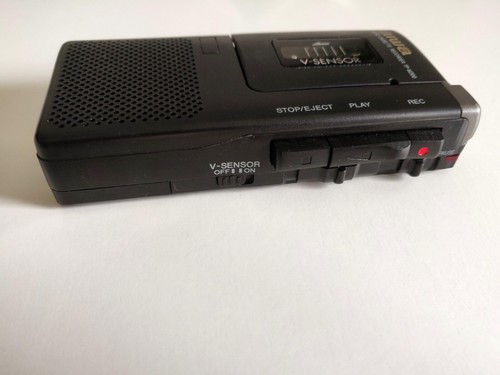 magnétophone a microcassette AIWA TP-M200 enregistreur dictaphone TEST OK - Imagen 3 de 5