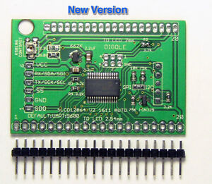 Universal-Serial-UART-iic-i2c-spi-Adapter-v2-for-128x64-LCD-Arduino-Lib