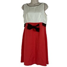 Willow Glenn Dress Women's Size 12P Sleeveless Sheath Knee Length Linen Blend