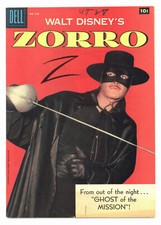 FOUR COLOR ZORRO 920 4.5 PHOTO COVER TOTH ART OW PGS 1958