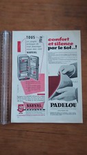PUBLICITE ANCIENNE PUB ADVERT - NARVAL - PADELOU