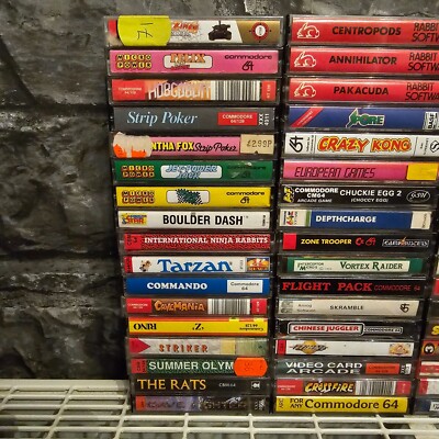 Commodore 64 Games - Select & Choose - Multi Listing - Rabbit