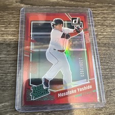 2023 Panini Donruss - Rated Prospect Masataka Yoshida #84 Holo Red /2023 (RC)