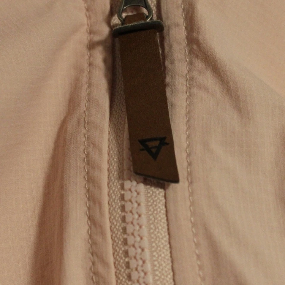 Chaqueta Pullover LIV Exterior Para Mujer Rosa Con Capucha Anorak Talla L Ligera Foto 4 de 4