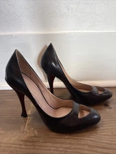 Nina Ricci Heel - Black Sz 38 Made in Italy
