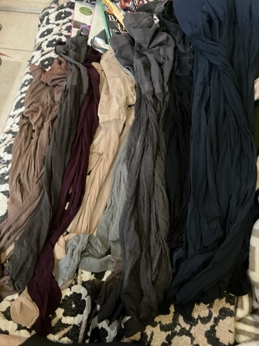 37 Women Pantyhose Stockings Nylon Lot Crafts Or Use Gardening Used A Sheer
