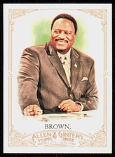 2012 Topps Allen & Ginter James Brown Football Analyst #220