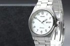 Vintage 1991 Seiko Chronos 5H23-7060 White Arabic Day-Date Mens Watch JAPAN