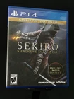 Sekiro: Shadow Die Twice - Sony Playstation 4 - Complete In Box CIB