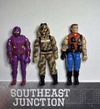 Vintage GI Joe ARAH 3.75” Action Figure Lot Hasbro Bundle Of 3 Hasbro 1980s
