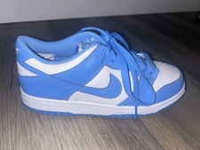 Nike Blue/White Low Top Lace Up Athletic Snea...