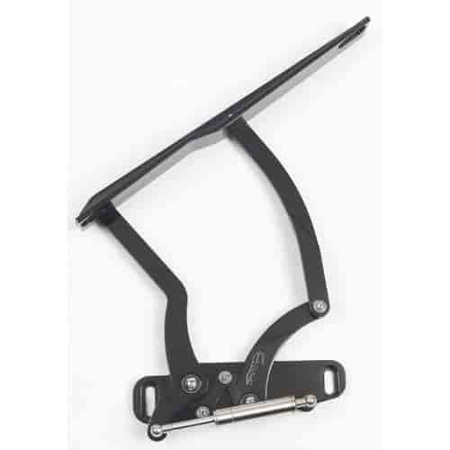 Eddie Motorsports MS149-52BK Billet Hood Hinges 1970-1981 Chevy Camaro Gloss Bla
