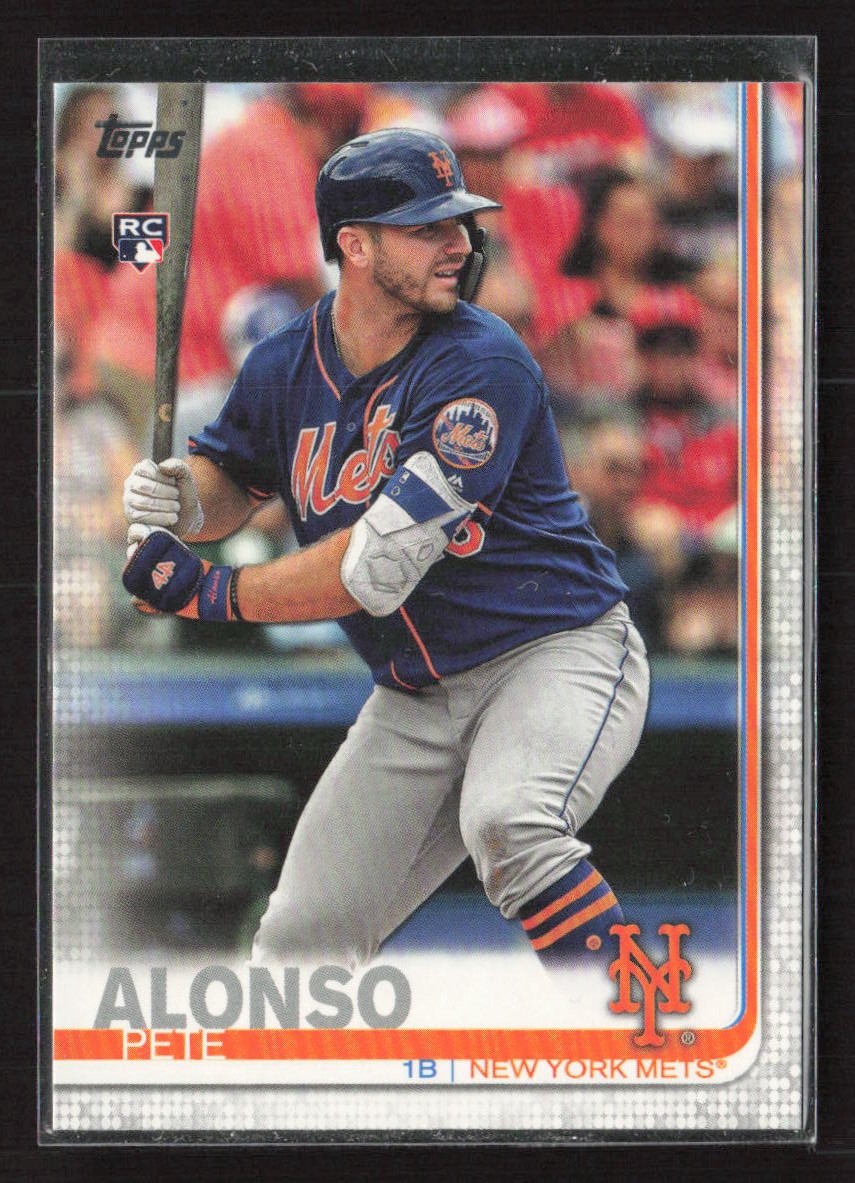 2019 Topps #475 Pete Alonso - NM/MT+ RC
