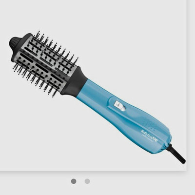 BaBylissPRO Nano Titanium Ionic Oval Hot Air Brush Dryer 2 1/2in Blue