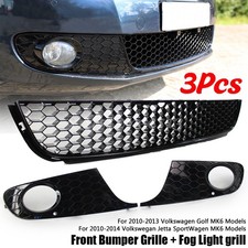 Honeycomb Front Bumper Lower Mesh Grille Fog Light Grill For Vw Golfjetta Mk6 Honeycomb Front Bumper Lower Mesh Grille Fog Light Grill For Vw Golfjetta Mk6