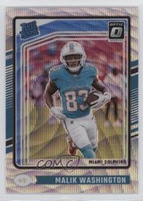 2024 Donruss Optic Rated Rookie Premium Box Set Wave Prizm Malik Washington 0nr3