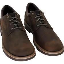 Clarks Eastridge Leather Moc Oxford Men's Brown Shoes 10M