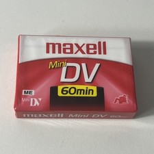 Maxell ME Mini DV Digital Video Blank Cassettes 60-Minute New