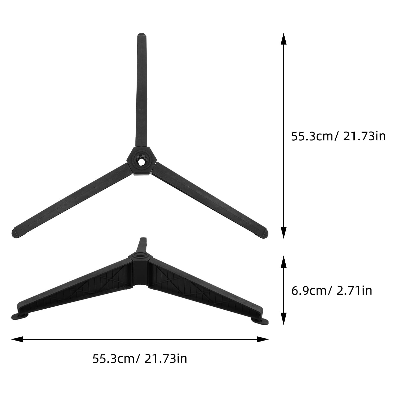 Christmas Tree Stand 12 Inch Plastic Legs, Replacement Artificial Base Holder