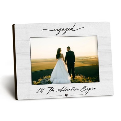 Engagement 4x6 Picture Frame Just Engaged Gift Engagement Gifts for CouplesWe...