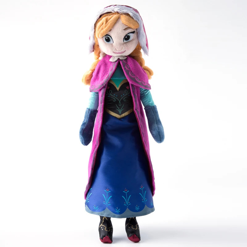 16" inches Disney Frozen Movie Queen Elsa & Anna Plush Soft 