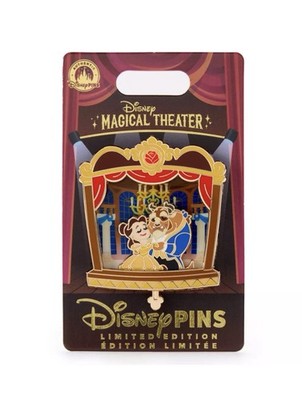 Beauty and the Beast Slider Pin (Disney Magical Theater LE 4500)
