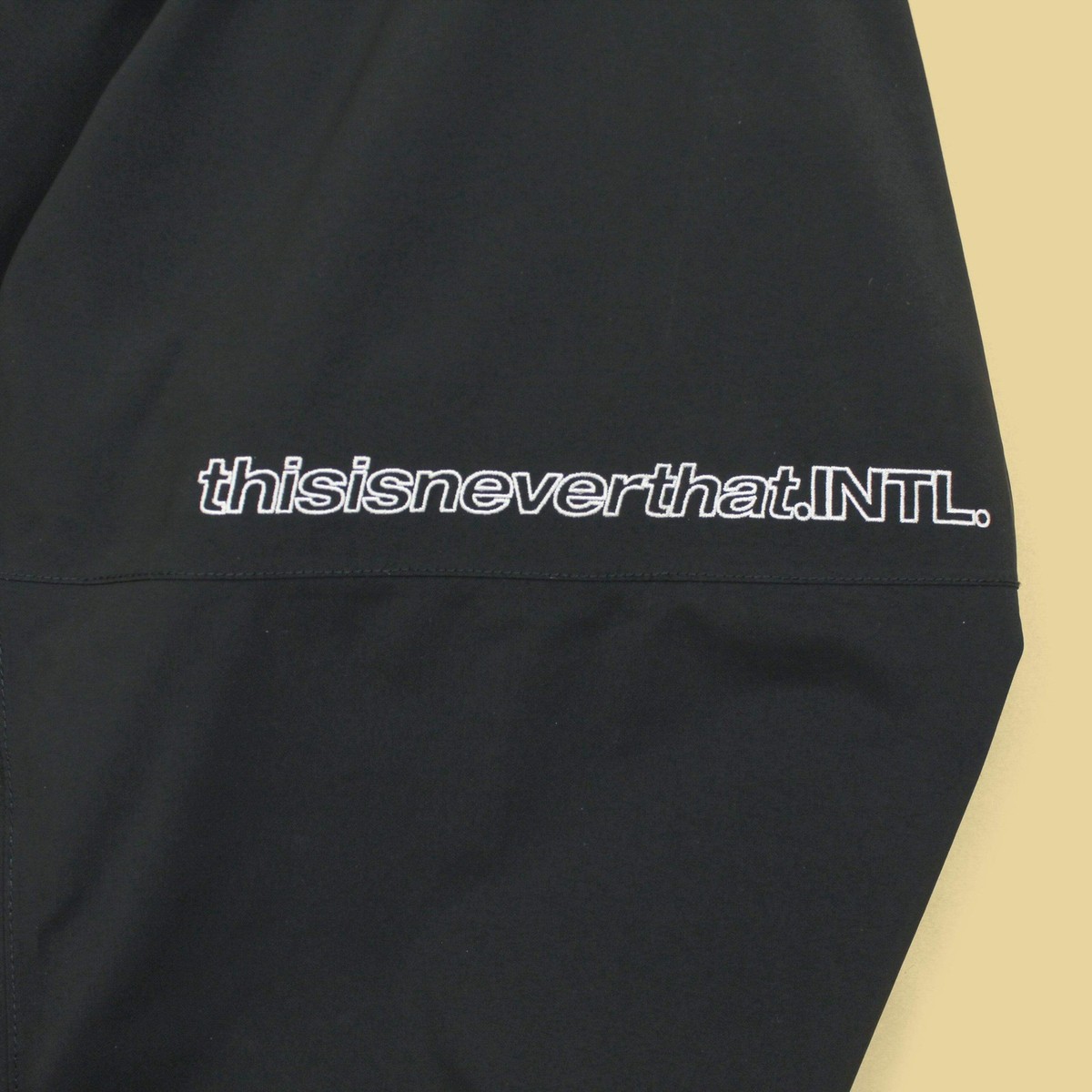 thisisneverthat Dark Green Gore-Tex Paclite Hooded Rain Jacket