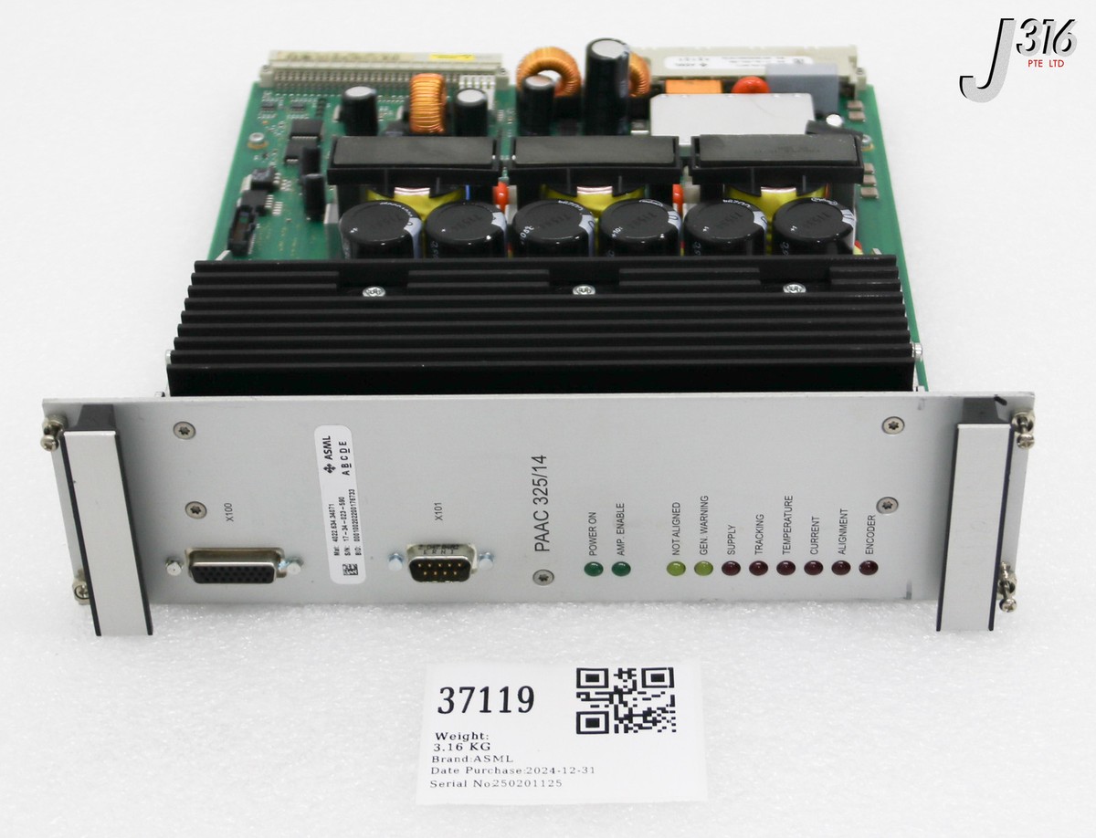 ケース 37119 ASML PCB, PAAC 325/14 BOARD ASSY 4022.634.34071 | eBay
