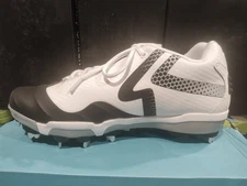 NEW Ringor SwiftStep Pro Metal Softball Cleats in White For Women's Size 11.5