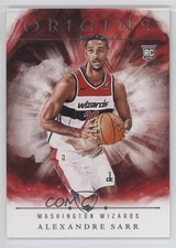 2024-25 Panini Origins Alexandre Sarr #73 Rookie RC 1a1r