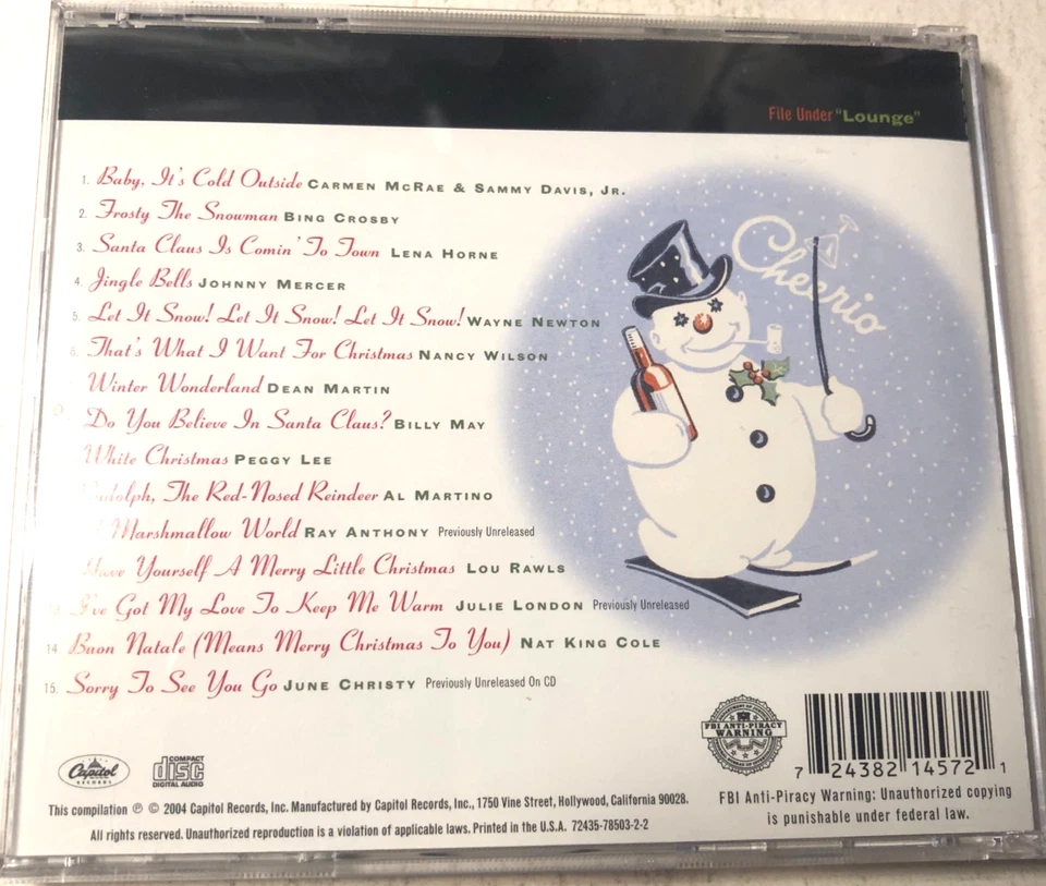 Ultra-Lounge Christmas Cocktails Part Three CD June Christy Julie London Dean Ma - Image 2 of 4